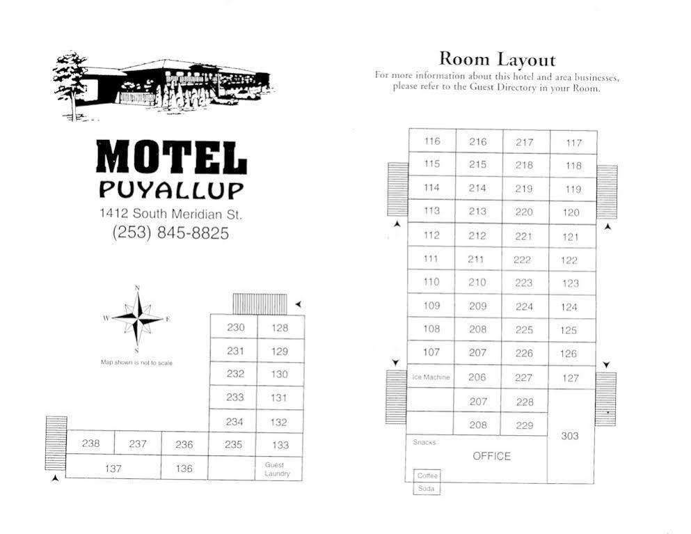 Motel Puyallup Eksteriør billede